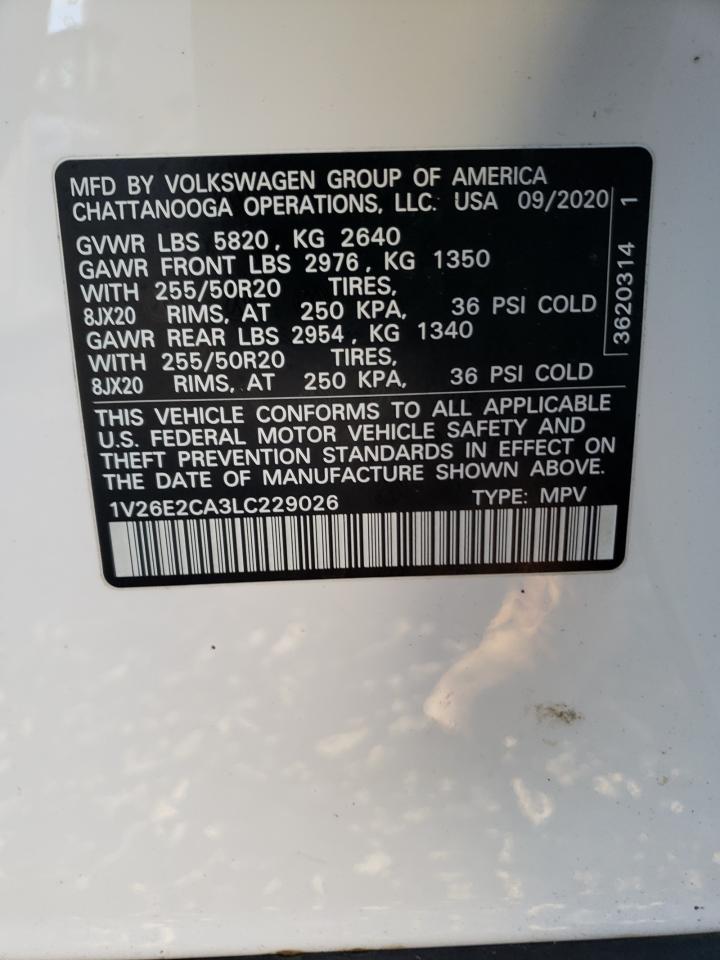 VOLKSWAGEN ATLAS CROSS SPORT SE