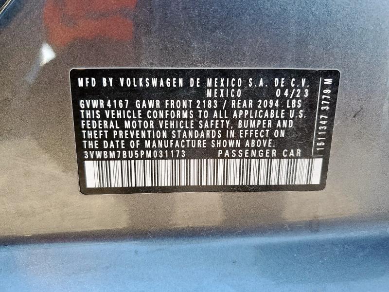 2023 VOLKSWAGEN JETTA SPOR #3305749794