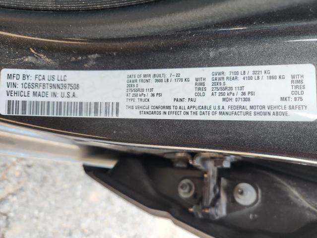 2022 RAM 1500 BIG H #3304544435