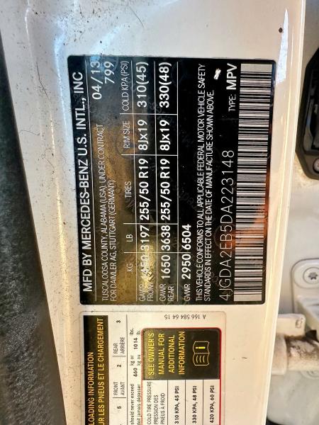 2013 MERCEDES-BENZ ML 350 BLU #3290185231