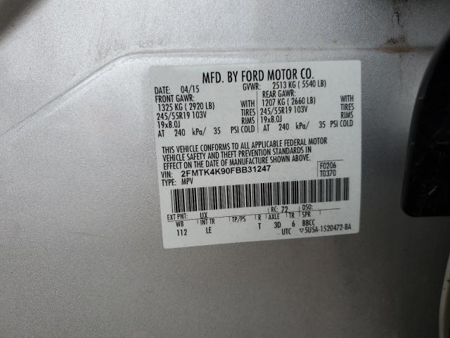 2015 FORD EDGE TITAN #3304515465