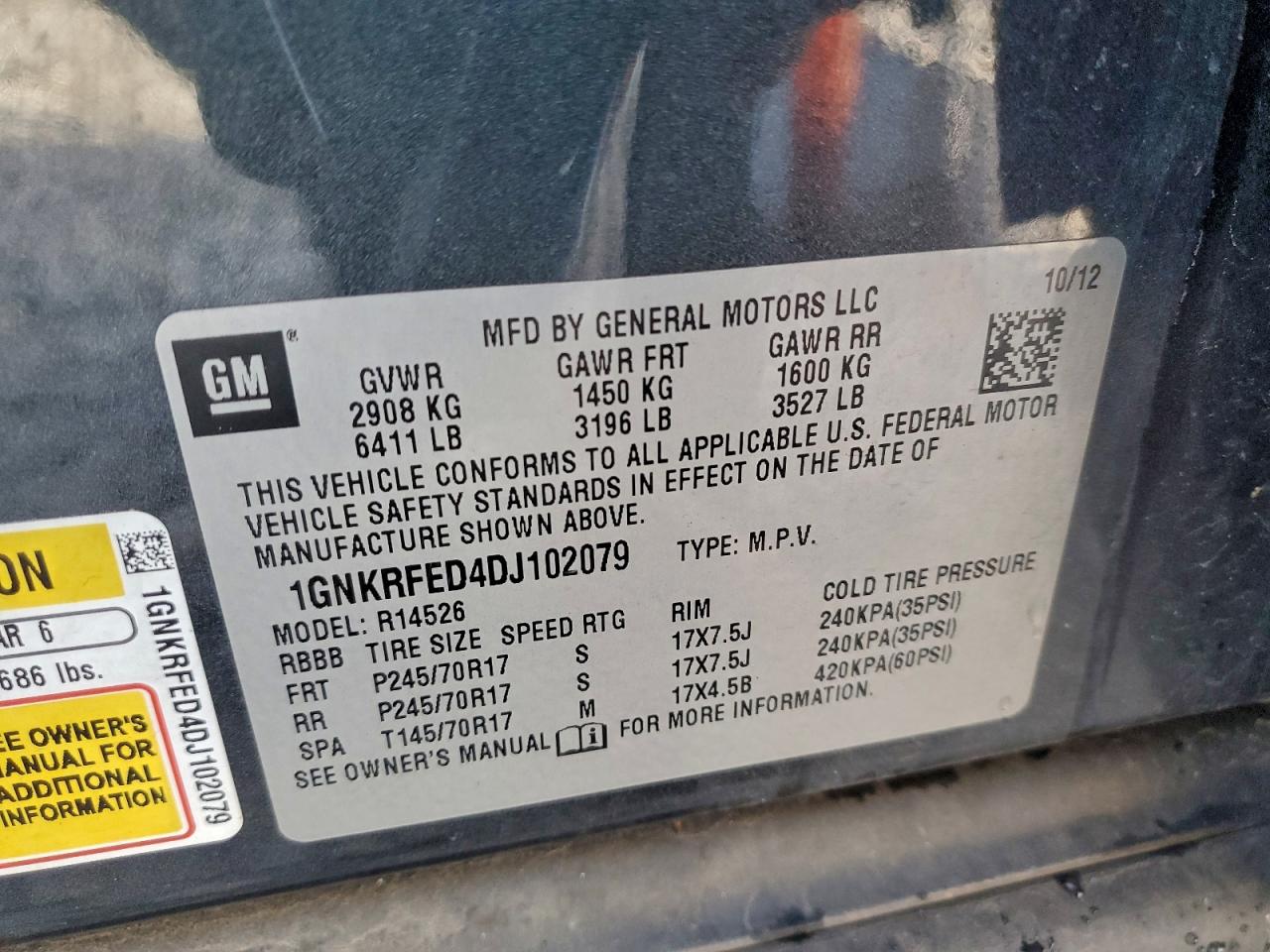 CHEVROLET TRAVERSE LS