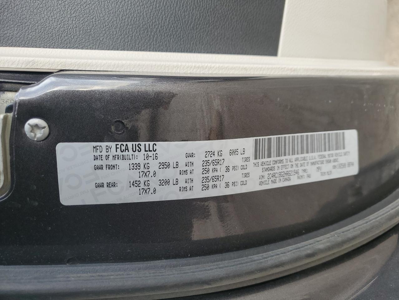 CHRYSLER PACIFICA TOURING L