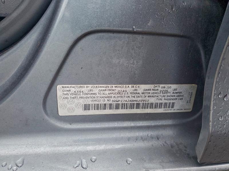 2011 VOLKSWAGEN JETTA S #3305301340