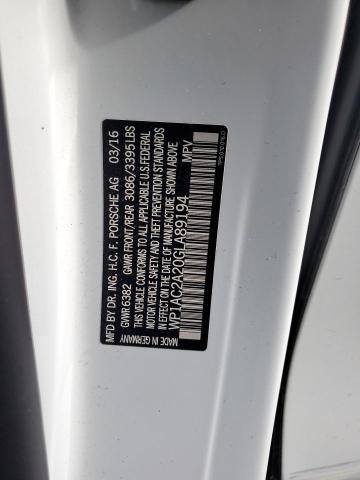 2016 PORSCHE CAYENNE TU #3311656256