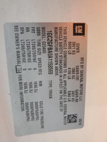 2010 CHEVROLET EXPRESS G2 #3285718657