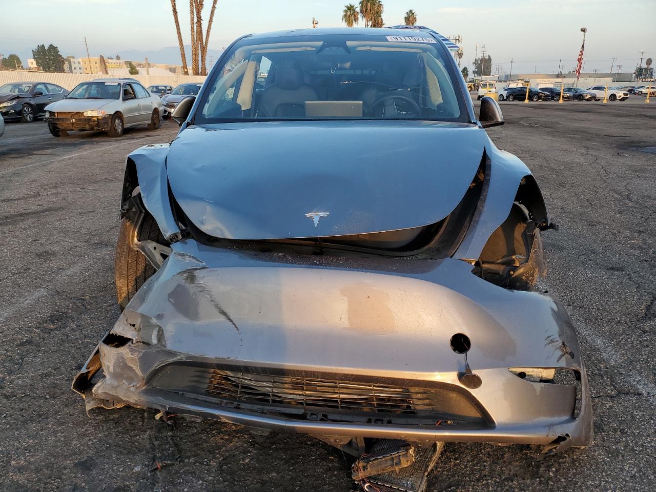 Lot #3302959610 2024 TESLA MODEL Y