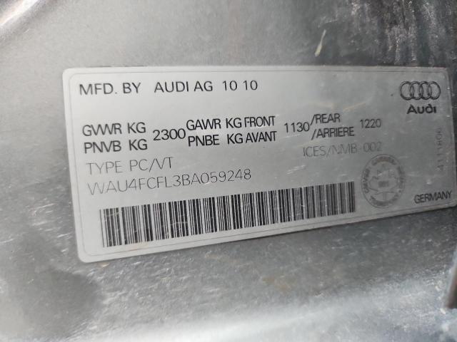 2011 AUDI A4 PRESTIG - WAU4FCFL3BA059248