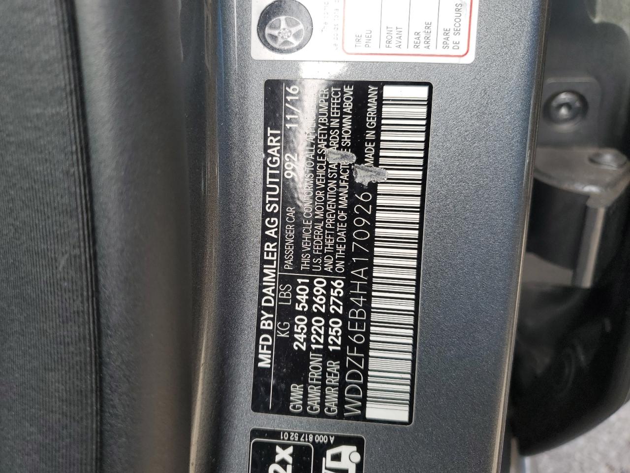 MERCEDES-BENZ E-CLASS 43 4MATIC AMG