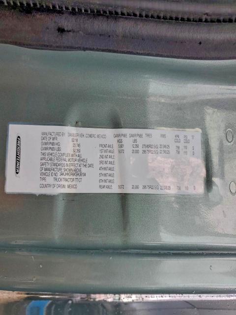 2019 FREIGHTLINER CASCADIA 1 #3296285437