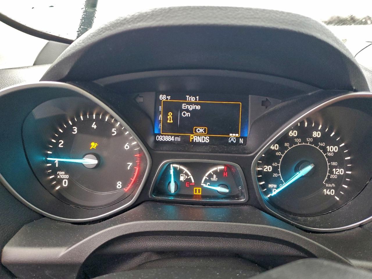 Lot #3311655248 2017 FORD ESCAPE TIT