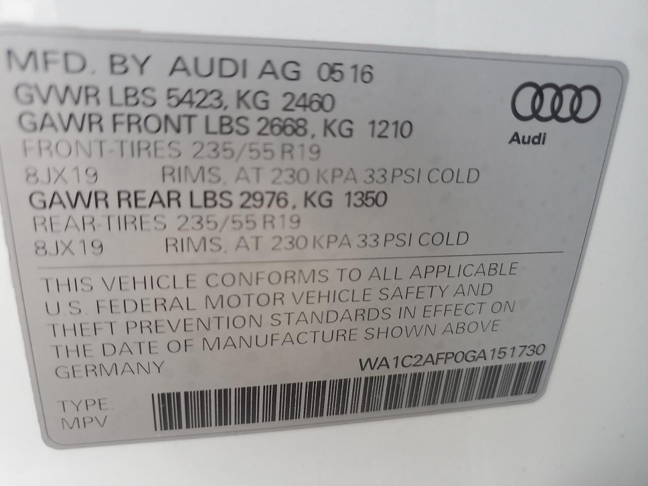 AUDI Q5 PREMIUM