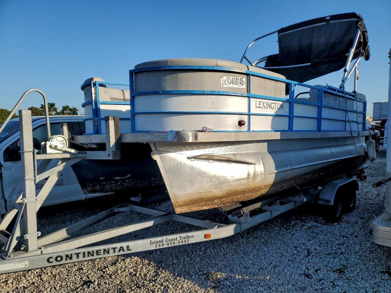 Lot #3311627218 2021 PKWW PONTOON BOAT