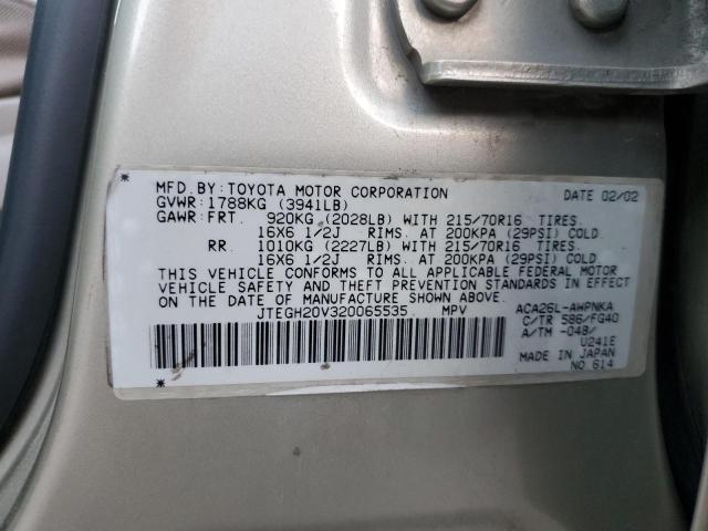 2002 TOYOTA RAV 4 #3298211039