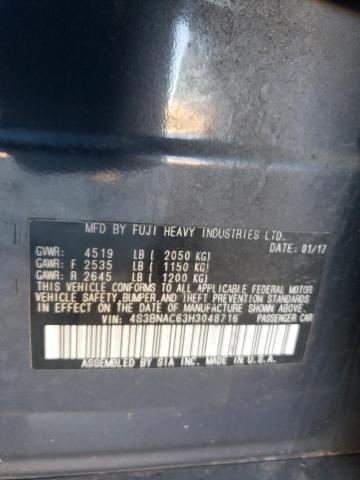 2017 SUBARU LEGACY 2.5 #3296283455