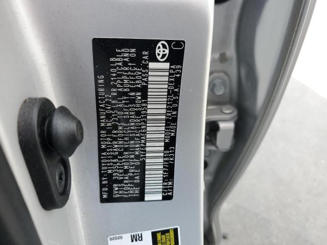 2022 TOYOTA COROLLA LE #3284648360