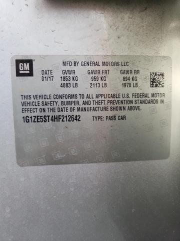 2017 CHEVROLET MALIBU LT #3296272505