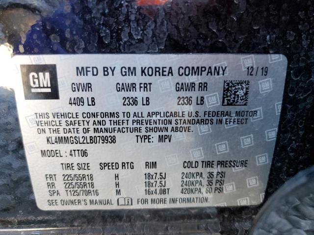 2020 BUICK ENCORE GX - KL4MMGSL2LB079938