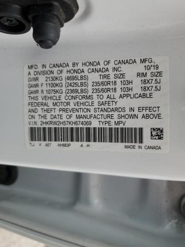 2019 HONDA CR-V EX #3304671912