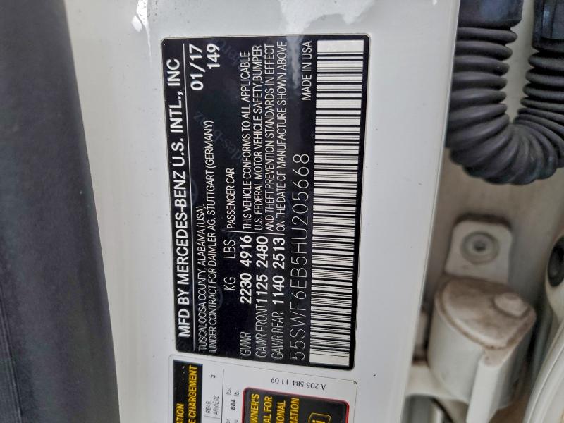 2017 MERCEDES-BENZ C 43 4MATI #3302667011