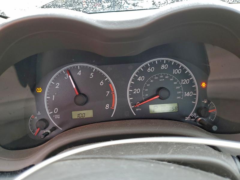 2009 TOYOTA COROLLA BA #3310463167