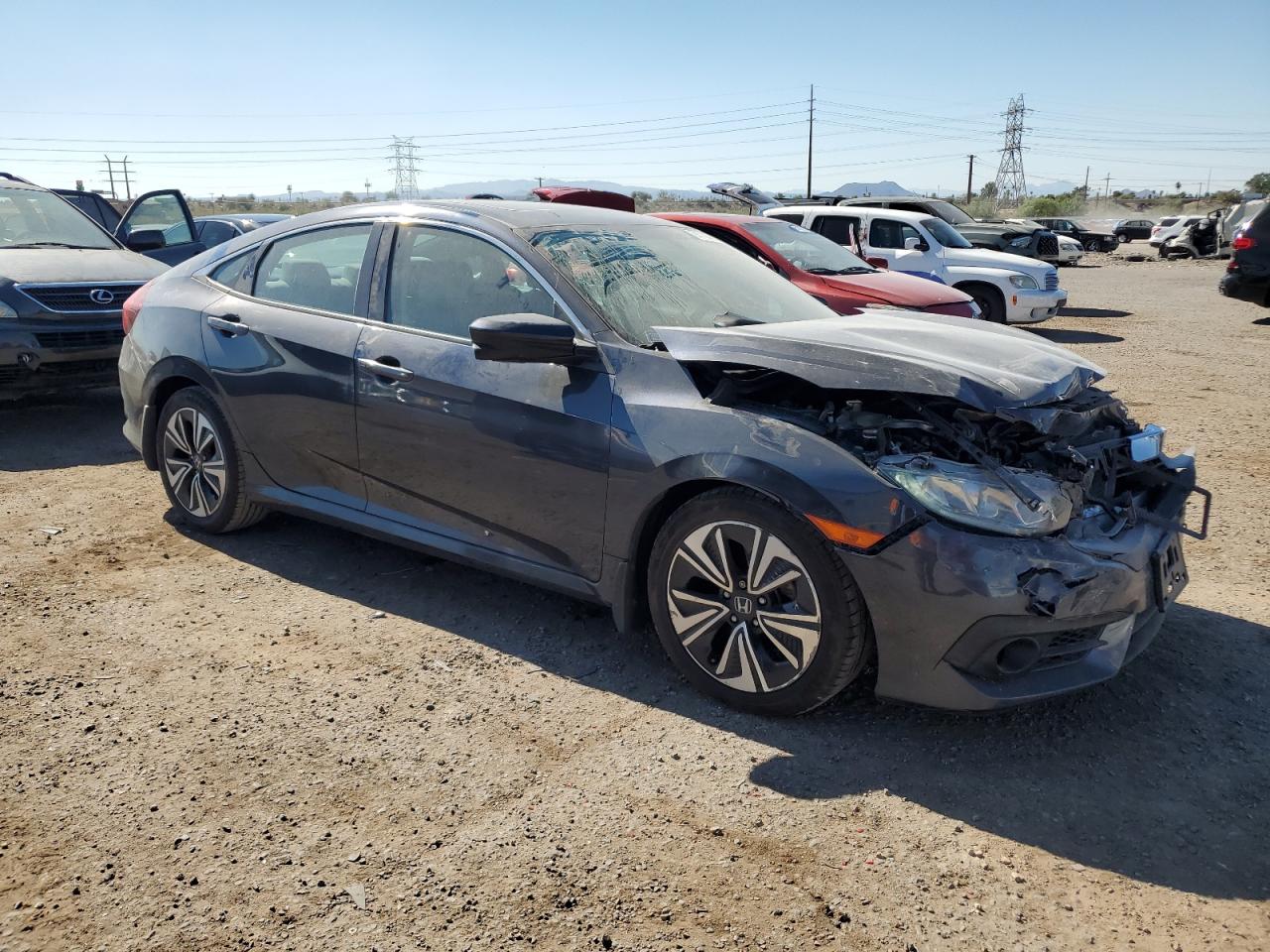 Lot #3310703738 2016 HONDA CIVIC EX