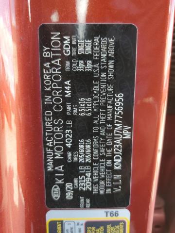 2021 KIA SOUL LX #3302816939