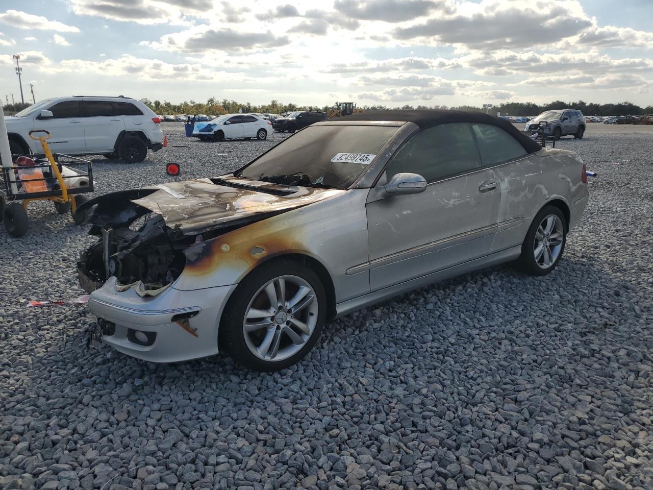 Lot #3302913062 2007 MERCEDES-BENZ CLK 350