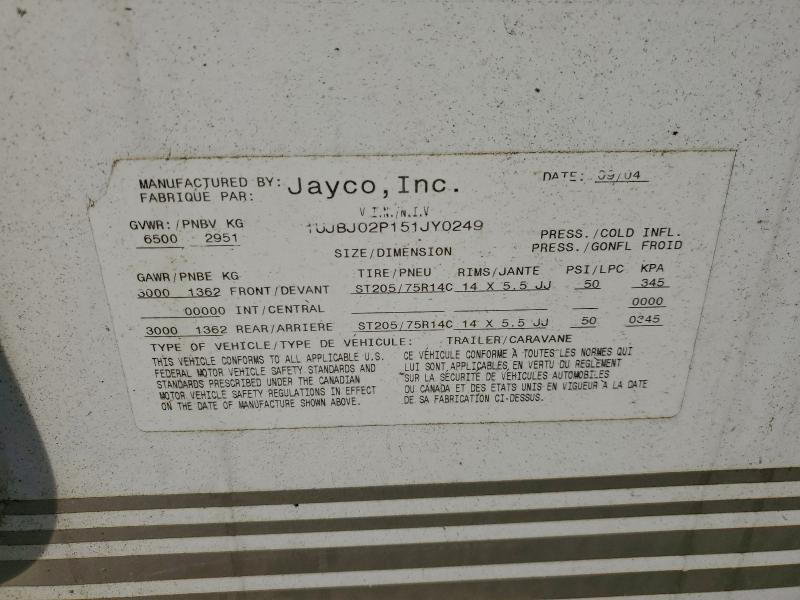 2005 JCYA O TRAILER COACH FLIG #3302589764