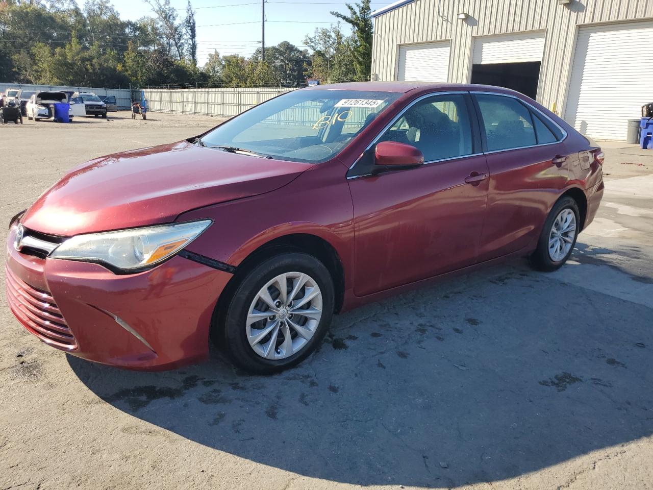 Lot #3297102534 2015 TOYOTA CAMRY LE