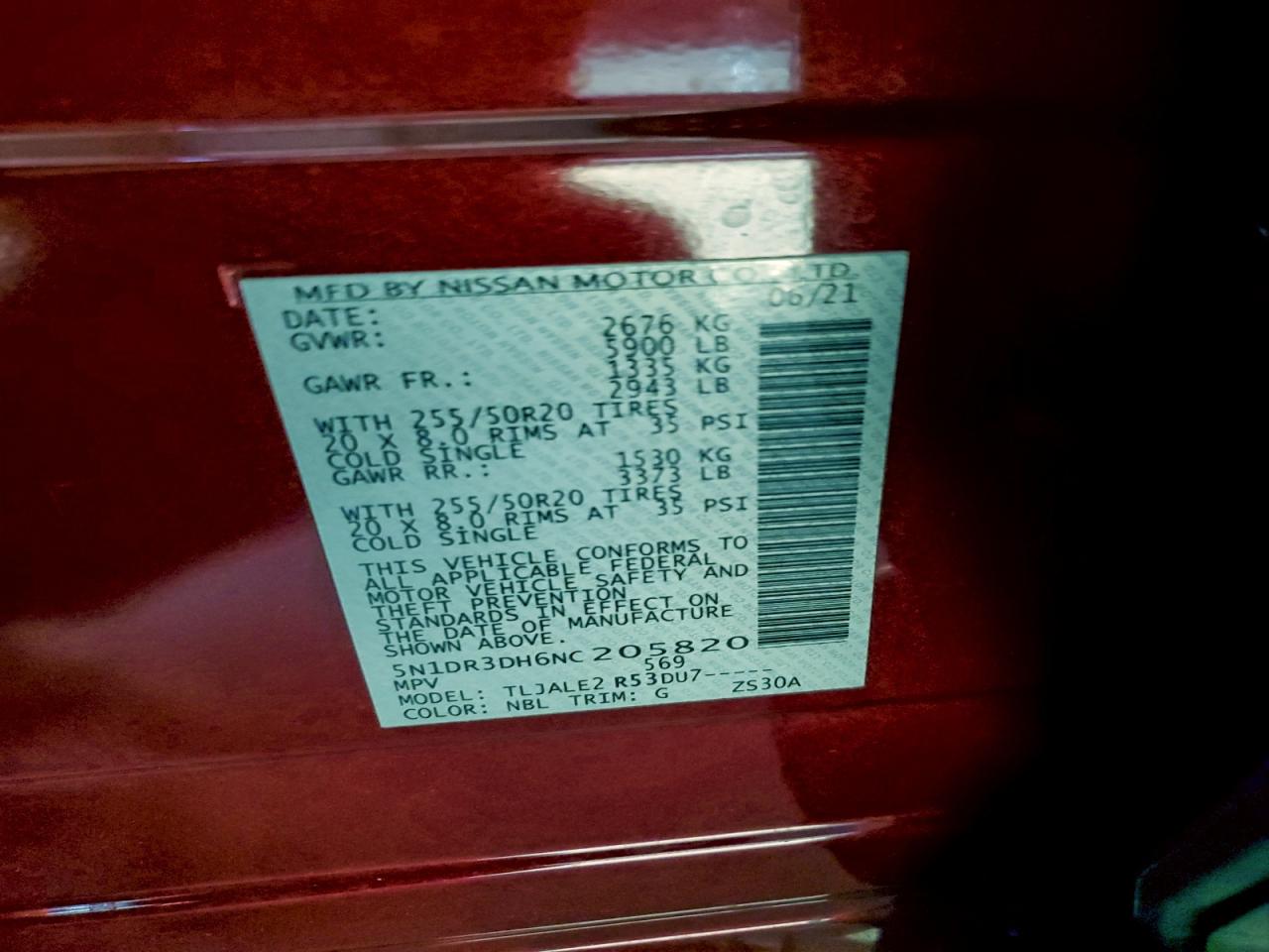 NISSAN PATHFINDER PLATINUM