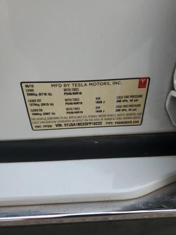 2013 TESLA MODEL S #3294243886
