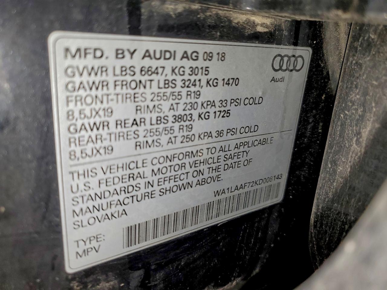 AUDI Q7 PREMIUM PLUS