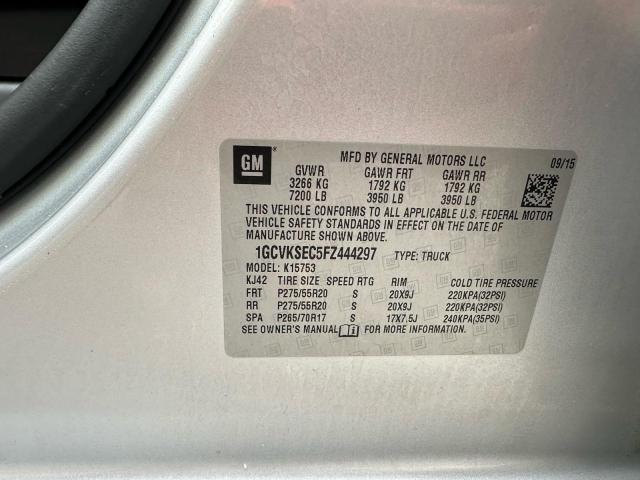 2015 CHEVROLET SILVERADO #3284610355