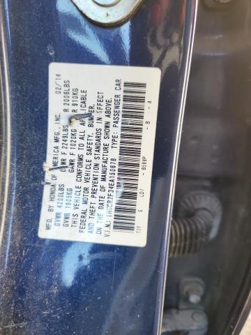 2014 HONDA ACCORD LX #3293395438