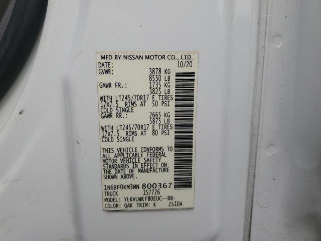 2021 NISSAN NV 1500 #3316061227