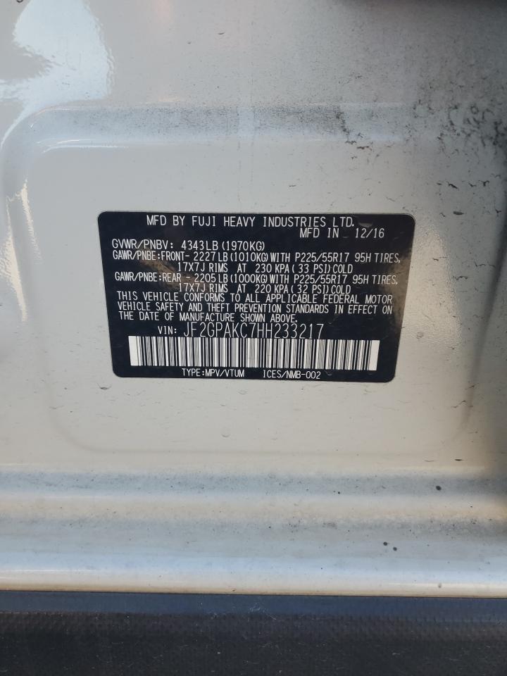 SUBARU CROSSTREK LIMITED