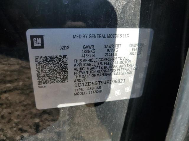 2018 CHEVROLET MALIBU LT #3282507928