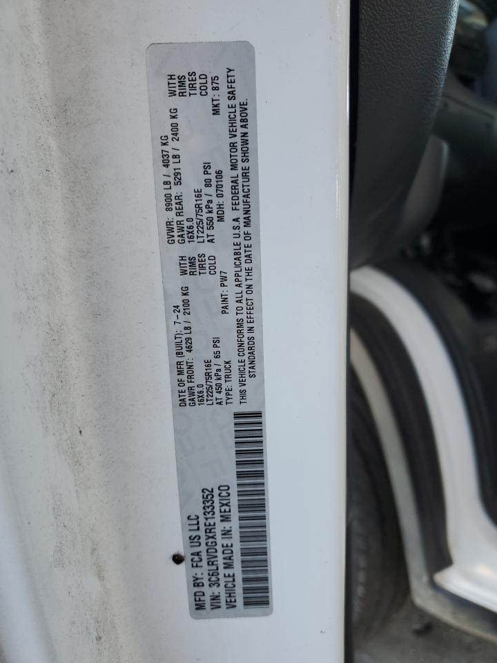 RAM PROMASTER 2500 HIGH