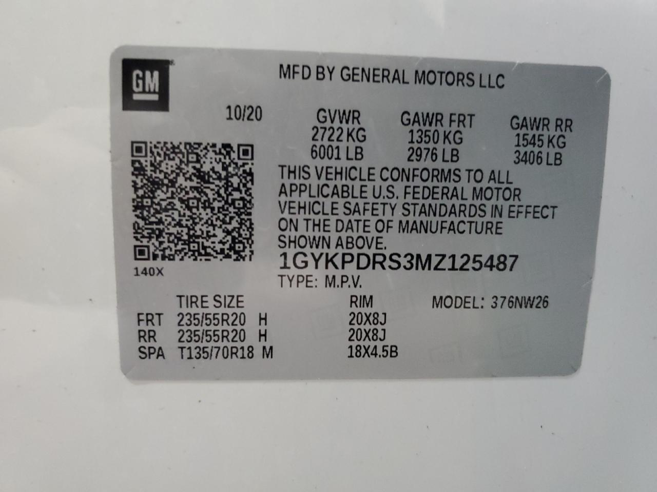 CADILLAC XT6 PREMIUM LUXURY