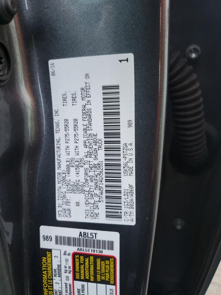 TOYOTA TUNDRA CREWMAX 1794