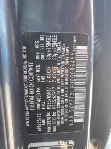 2013 HYUNDAI SANTA FE S #3286396727