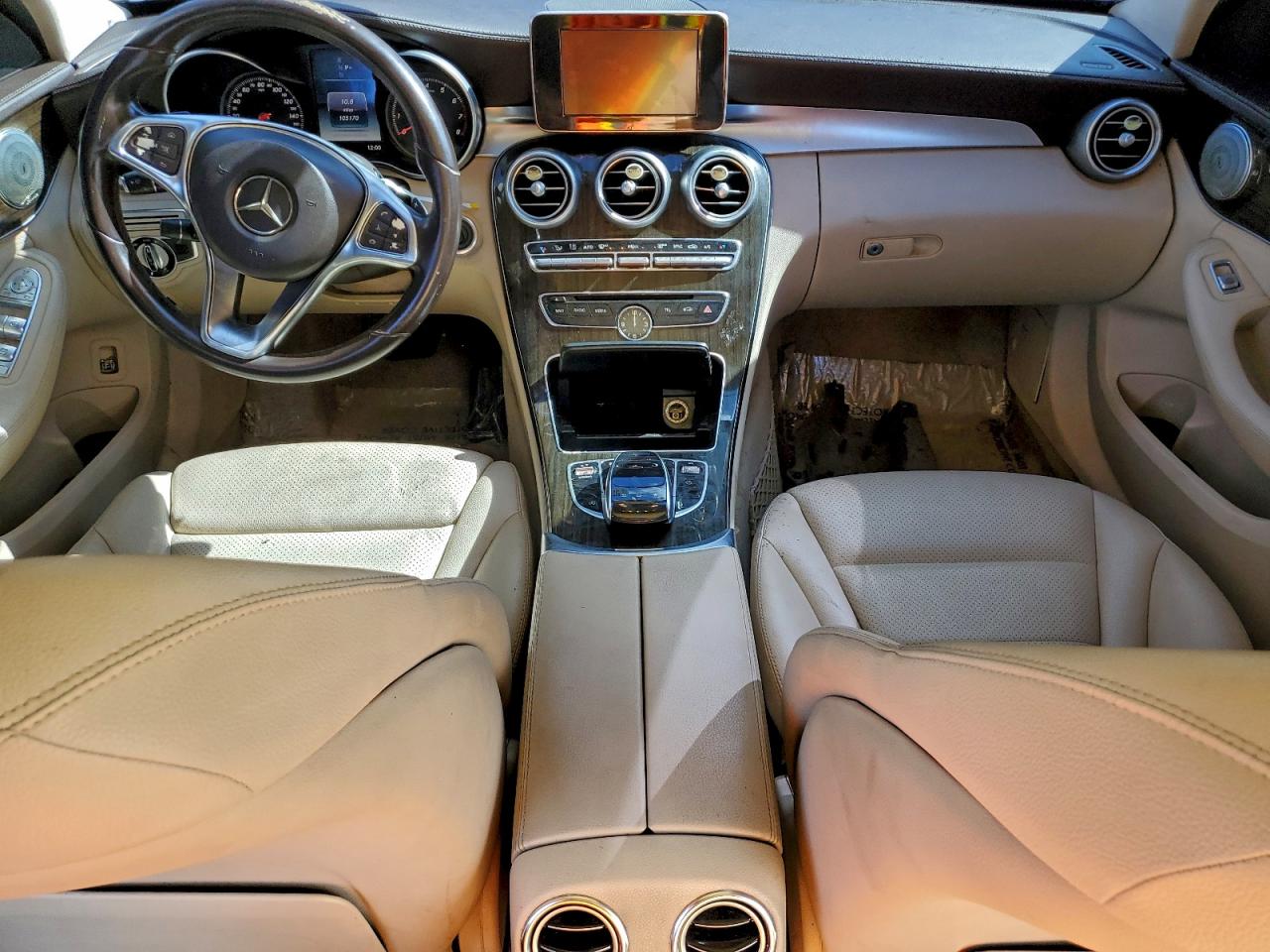 Lot #3302704011 2016 MERCEDES-BENZ C 300 4MAT