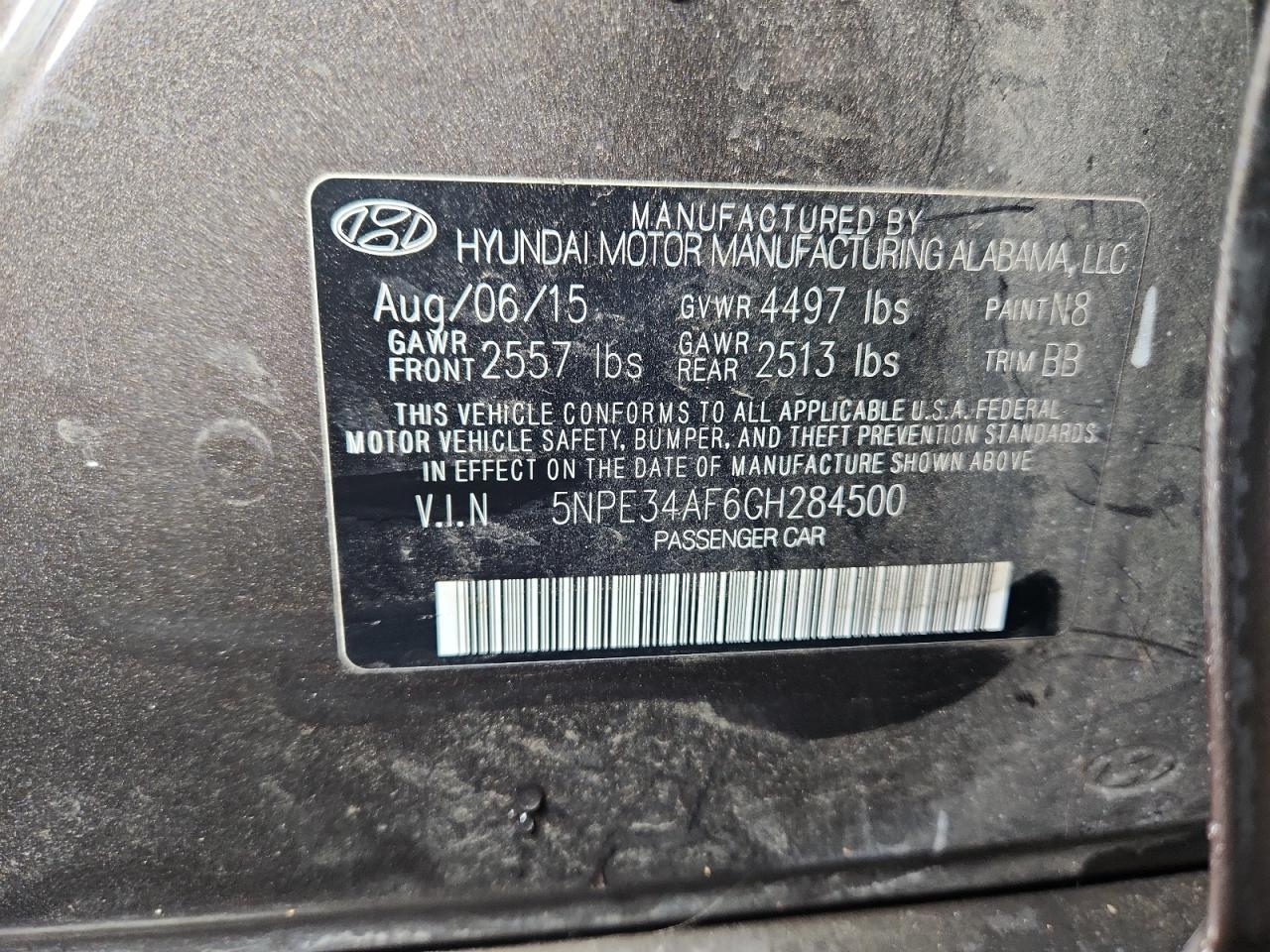 HYUNDAI SONATA SPORT