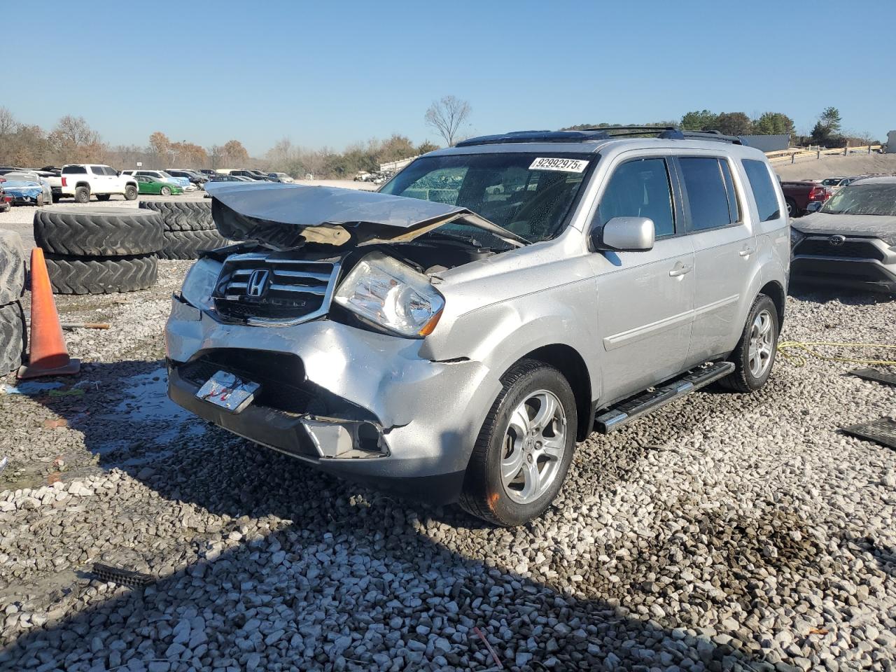 Lot #3294330881 2013 HONDA PILOT EXL