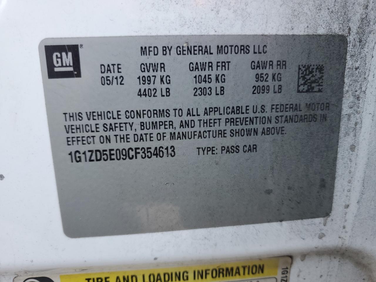 CHEVROLET MALIBU 2LT