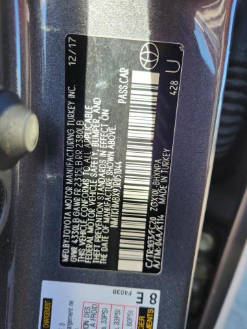 2018 TOYOTA C-HR XLE - NMTKHMBX9JR051044