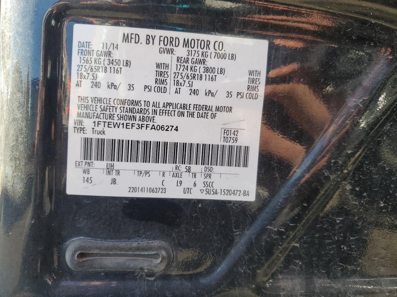 FORD F-150 SUPERCREW