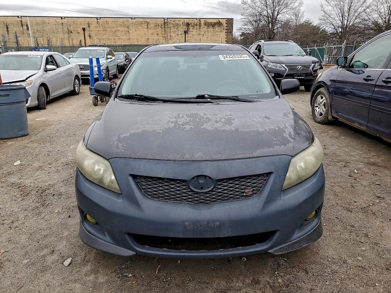 2009 TOYOTA COROLLA BA #3301710374