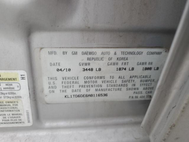 2010 CHEVROLET AVEO LS #3285126404